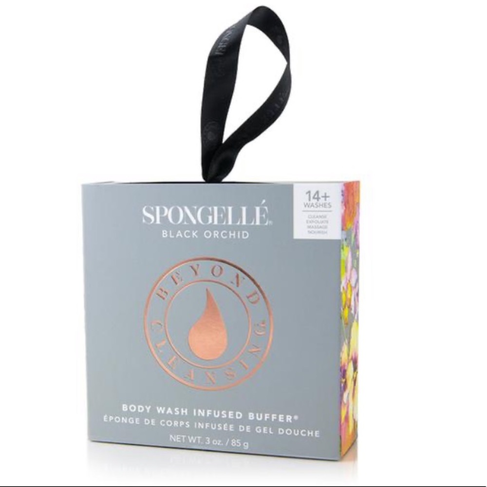 Spongellé Black Orchid Body Wash Infused Buffer